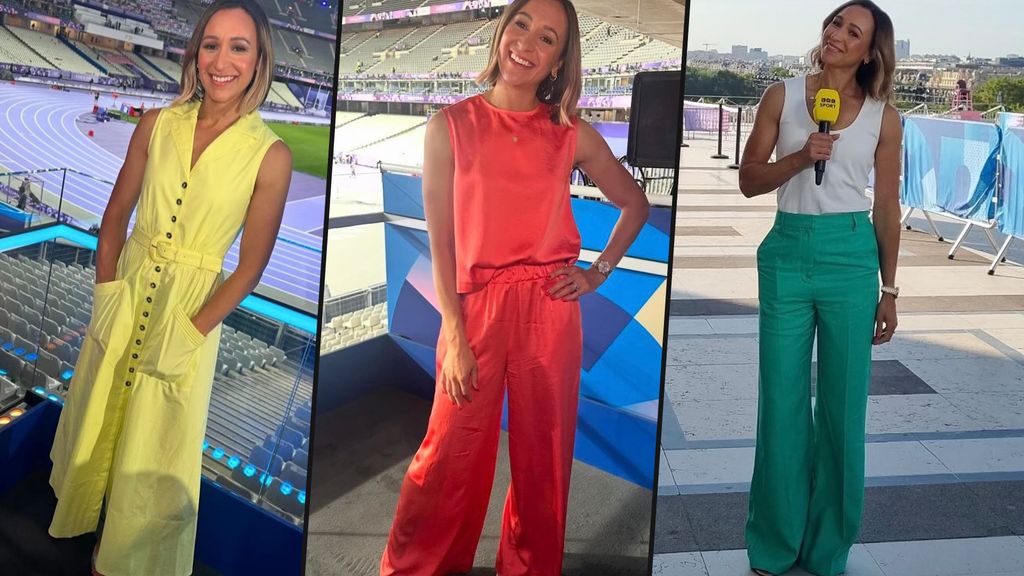 Jessica Ennis-Hill proving she's got fashion skills as well as gold medals