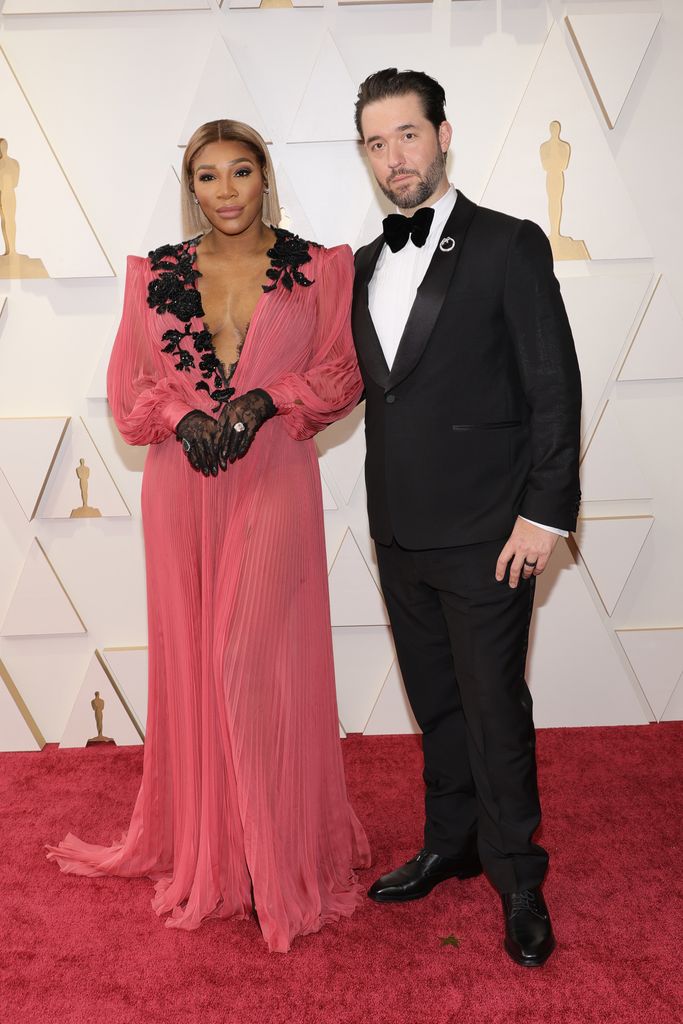 Serena Williams and Alexis Ohanian