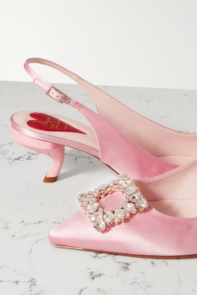 Roger Vivier crystal embellished pumps