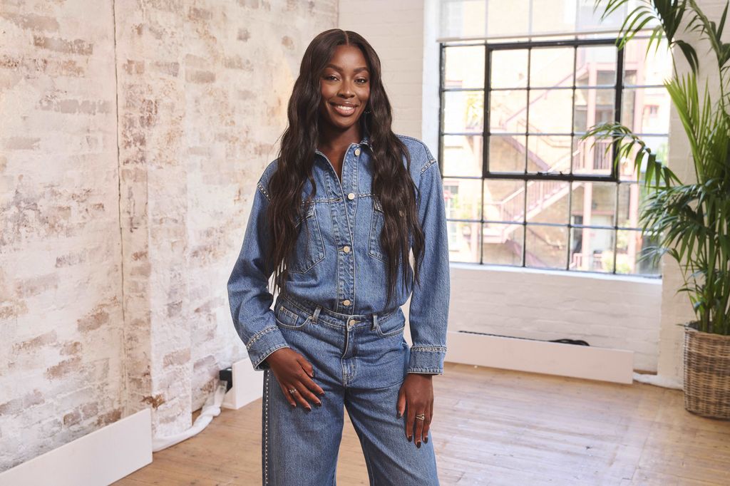 AJ Odudu's denim shirt on M&S: Dress The Nation
