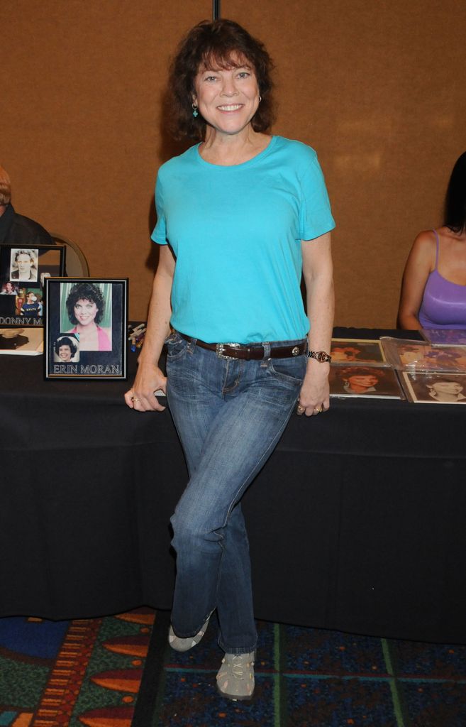 Erin Moran at The Hollywood Collectors & Celebrities Show in 2009 