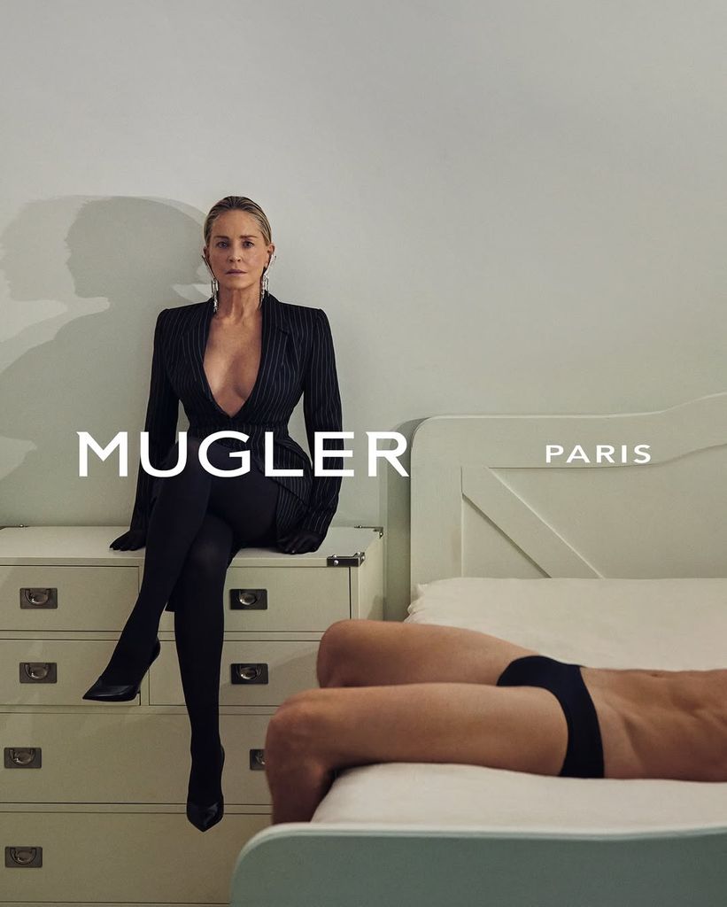 Sharon Stone redefines power dressing in Mugler’s bold new vision