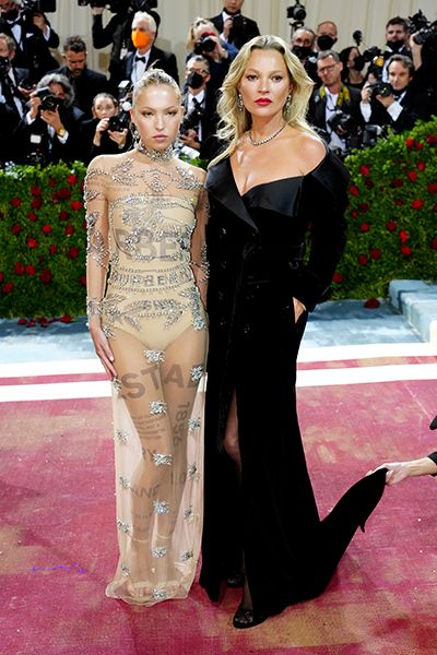 Lila and Kate Moss Met Gala