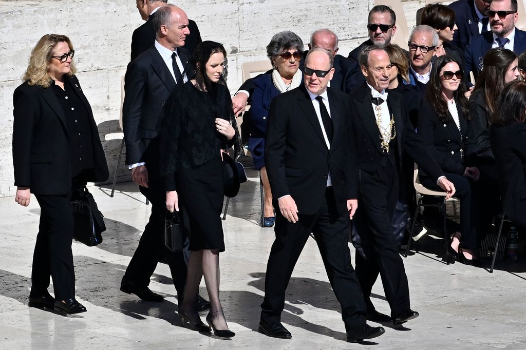 Princess Charlene of Monaco and Prince Albert II of Monaco