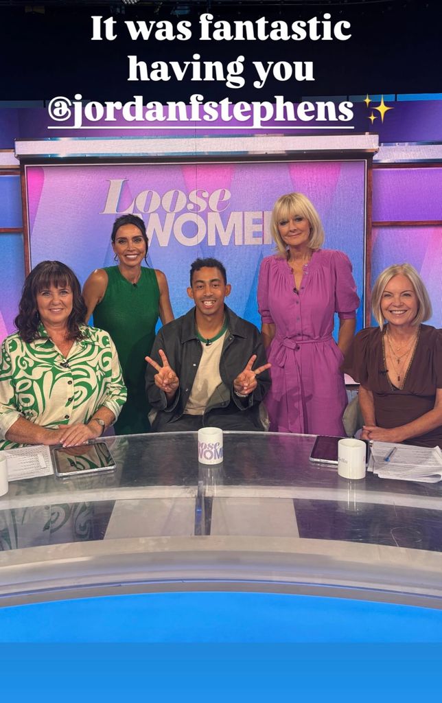 Jane Moore wearing Boden on Loose Women