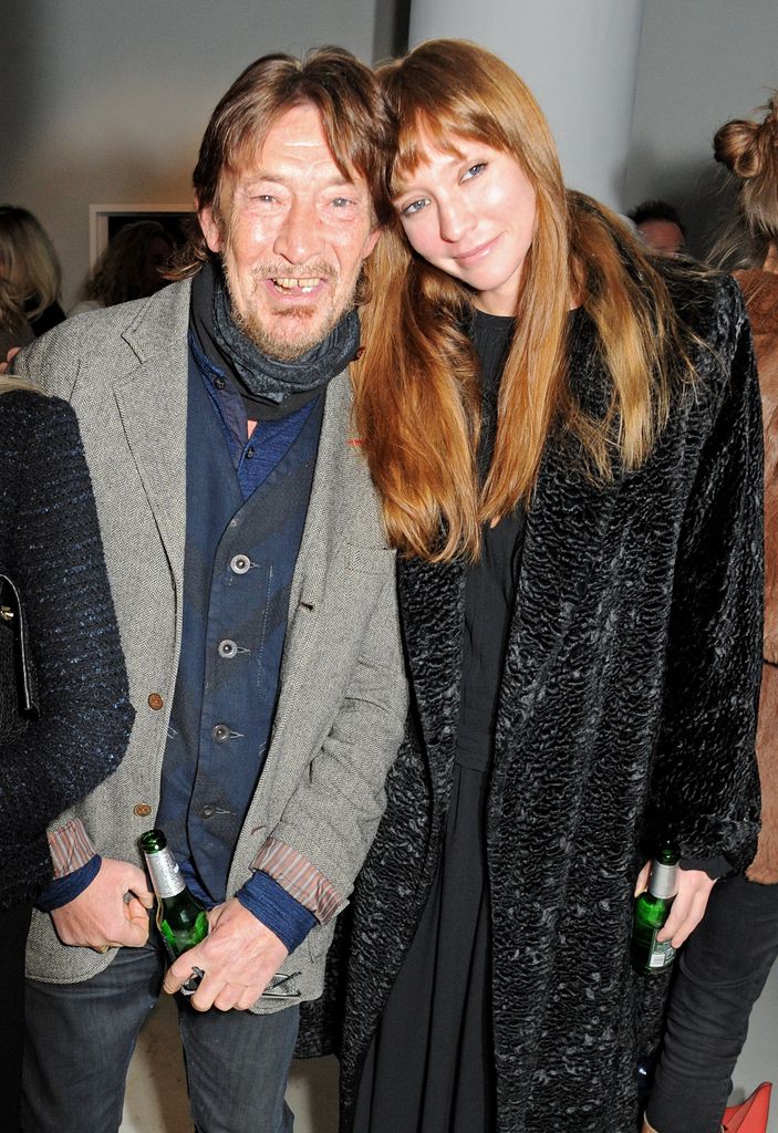Chris Rea and daughter Josephine in 2013 