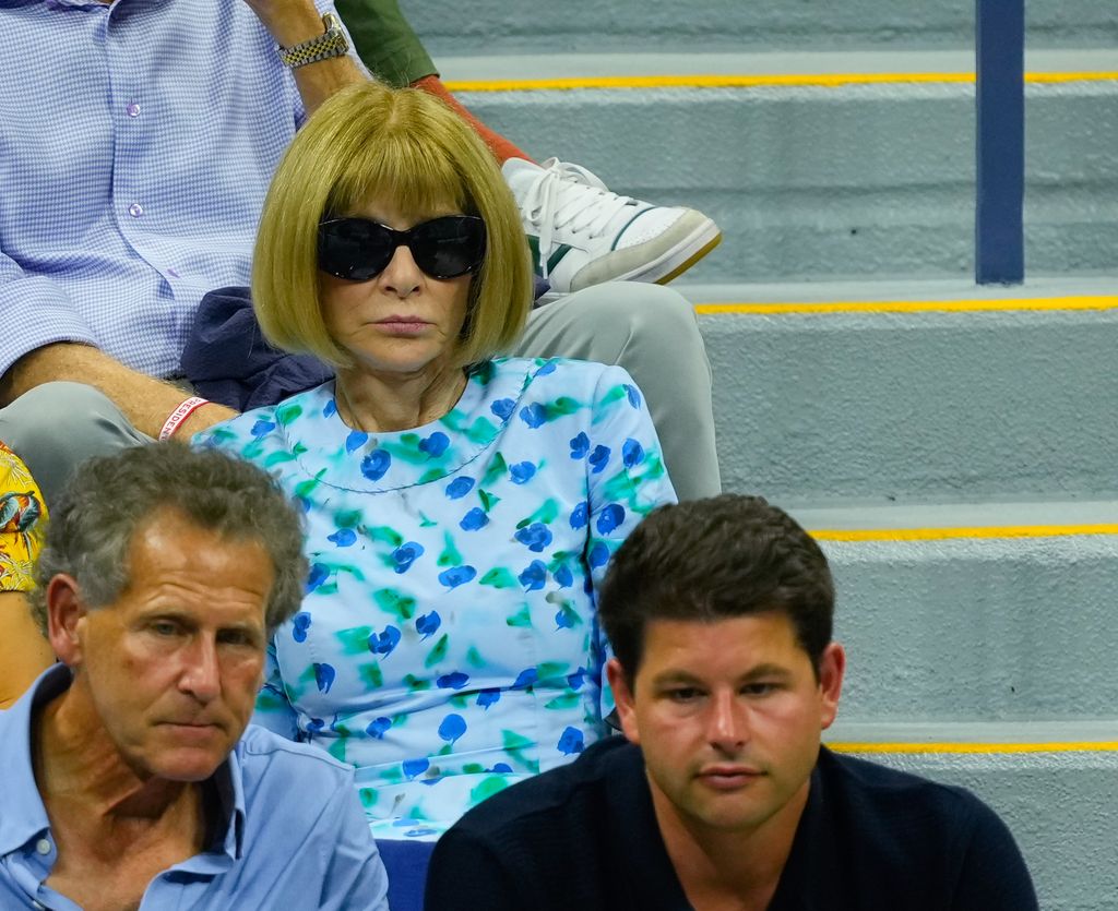 Anna Wintour unfazed by the heat