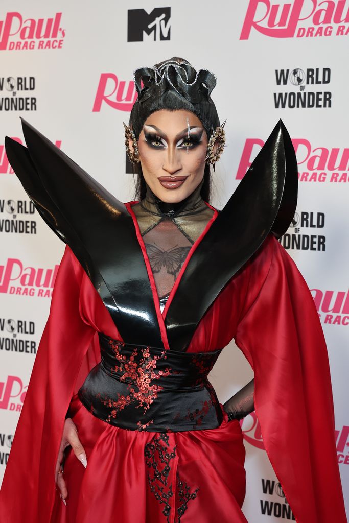 Anetra at the RuPaul's Drag Race season 15 finale