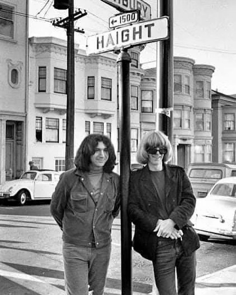 Phil Lesh and Jerry Garcia in Haigh Ashbury 