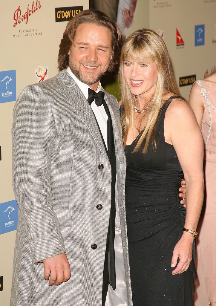 Russell Crowe and Terri Irwin during 2007 Australia Week Gala