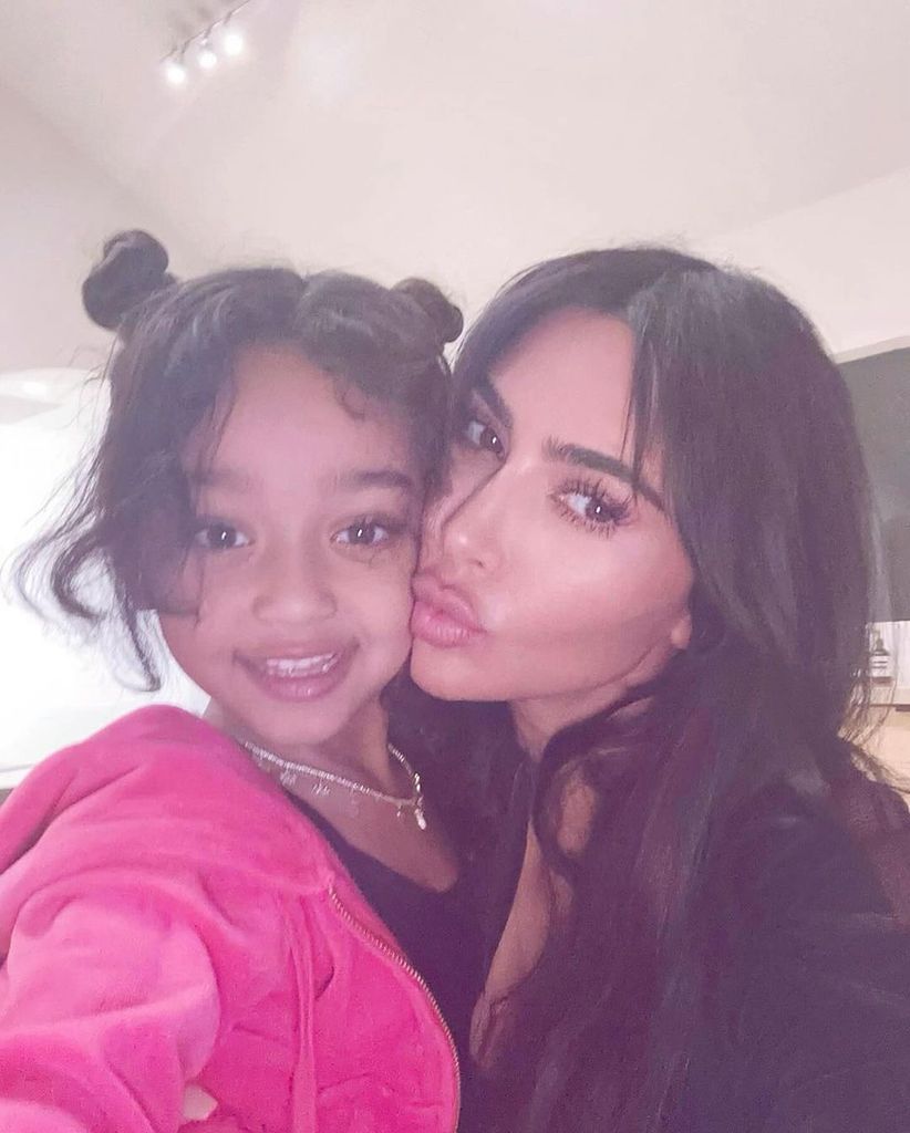 The Kardashians star with her daughter Chicago - who turns six on January 15 