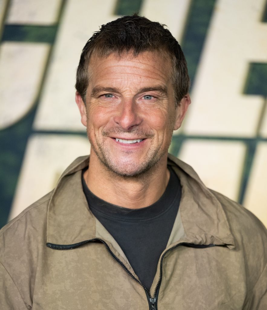 bear grylls smiling at screening 