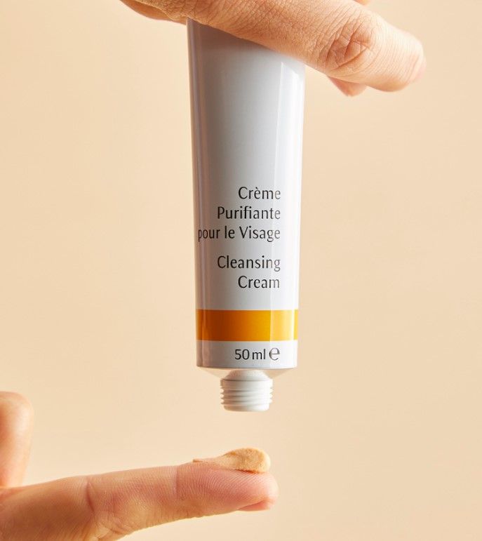 Dr.Hauschka Cleansing Cream is an incredible face exfoliator 