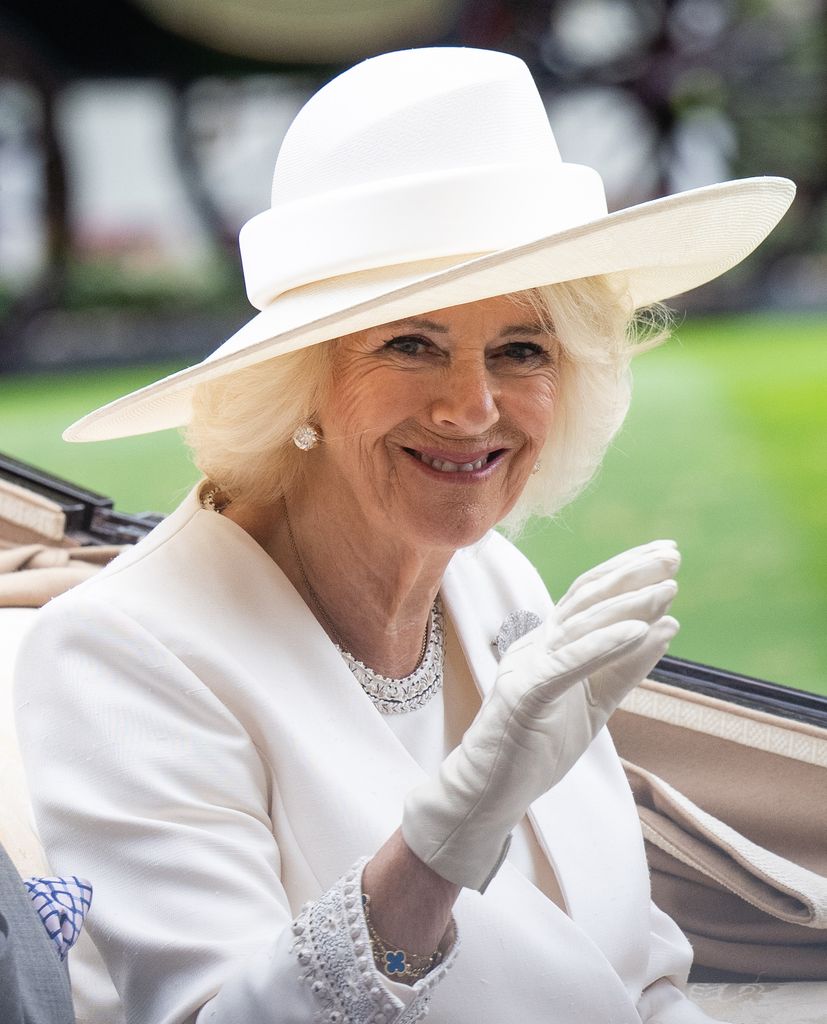 Queen Consort Camilla at day 1 of Royal Ascot 2023