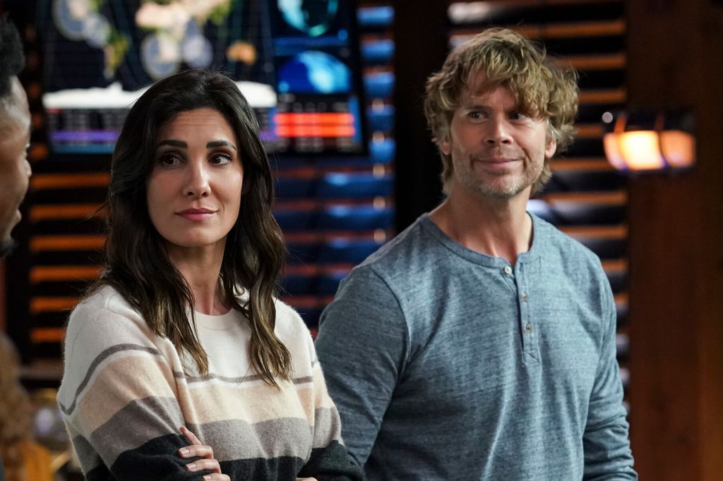 Blye and Deeks smile in NCIS: LA