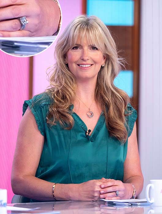 penny lancaster engagement ring