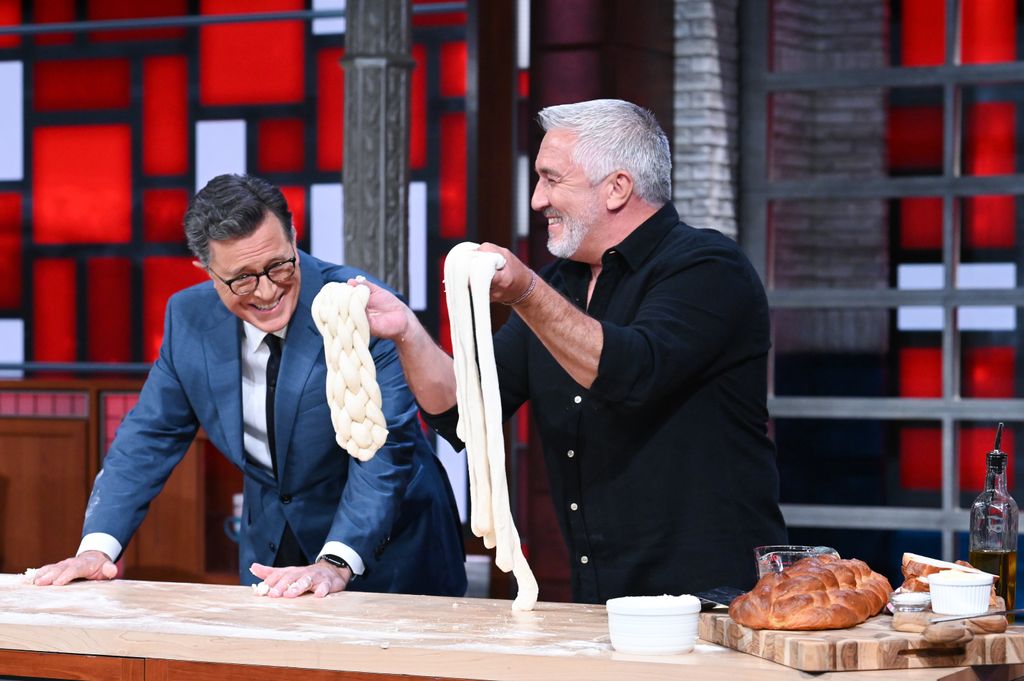 paul hollywood working with dough on tv show