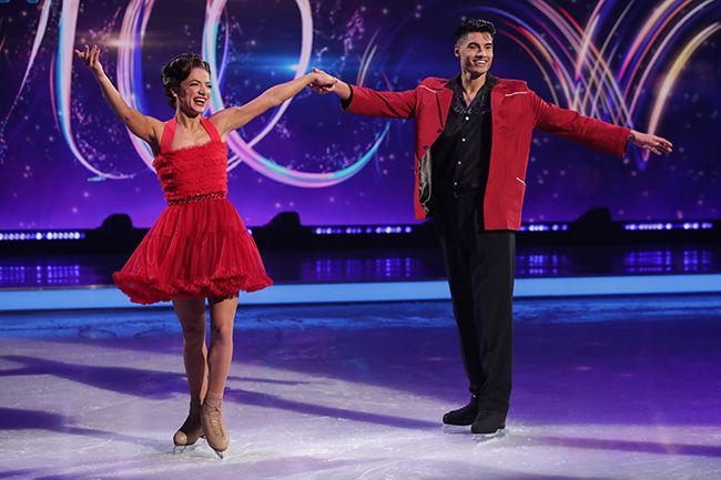 Siva performs Elvis routine on Dancing On Ice