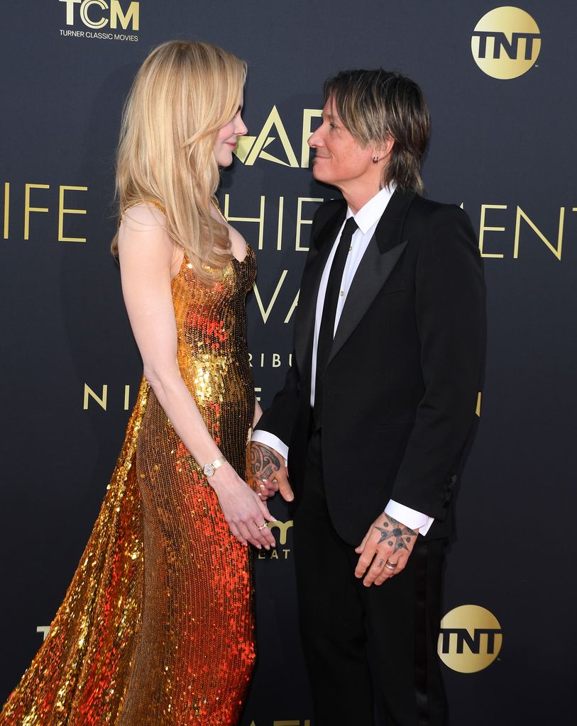 Keith Urban, Nicole Kidman arrives at the 49th AFI Lifetime Achievement Award Gala Tribute Celebrating Nicole Kidman