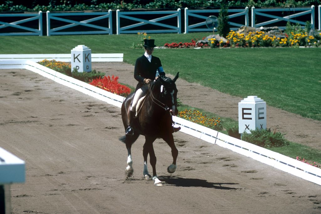 Princess Anne competes at Montreal Olympics 1976