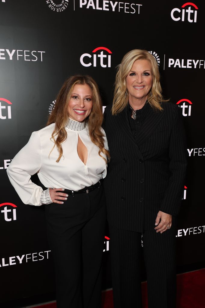 Valerie Greenberg (L) and Trisha Yearwood attend In Her Own Words: An Evening With Trisha Yearwood during PaleyFest NY 2025 on November 08, 2025 in New York City.