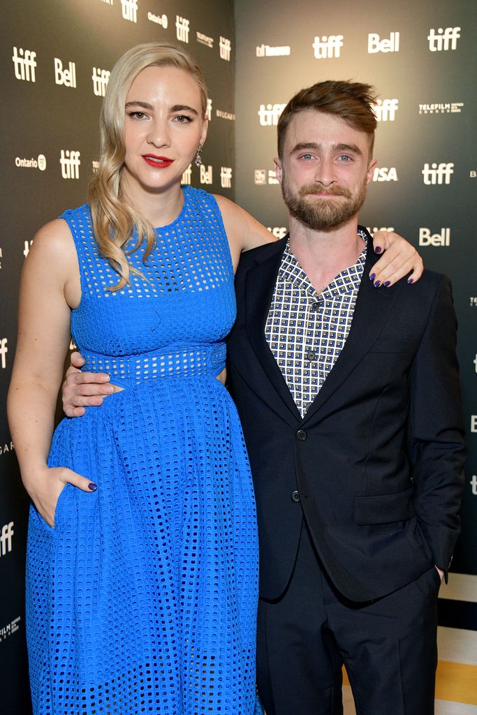 Erin Darke and Daniel Radcliffe attend the "Weird: The Al Yankovic Story" Premiere during the 2022 Toronto International Film Festival at Royal Alexandra Theatre on September 08, 2022 in Toronto, Ontario