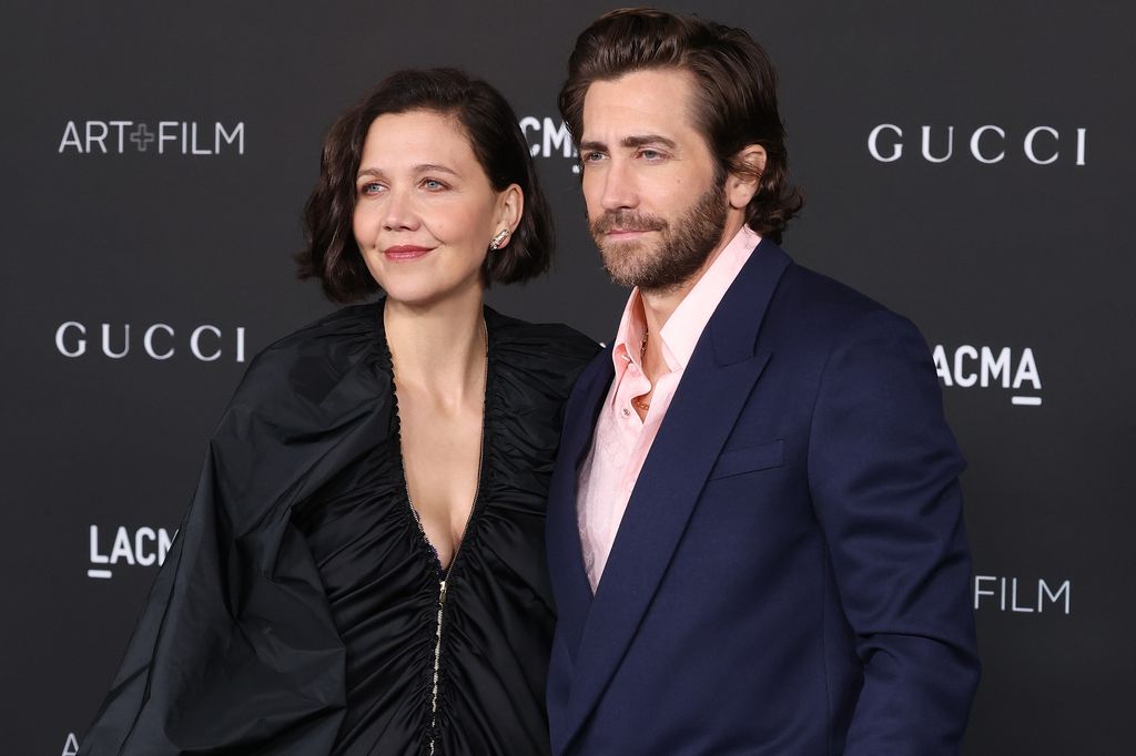 Maggie Gyllenhaal and Jake Gyllenhaal attend the 2021 LACMA Art + Film Gala presented by Gucci at Los Angeles County Museum of Art on November 06, 2021 in Los Angeles, California
