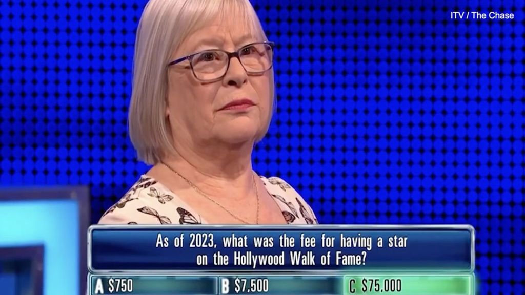 This contestant was baffled with a question on The Chase