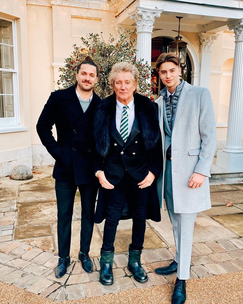 Rod, Liam and Alistair in suits
