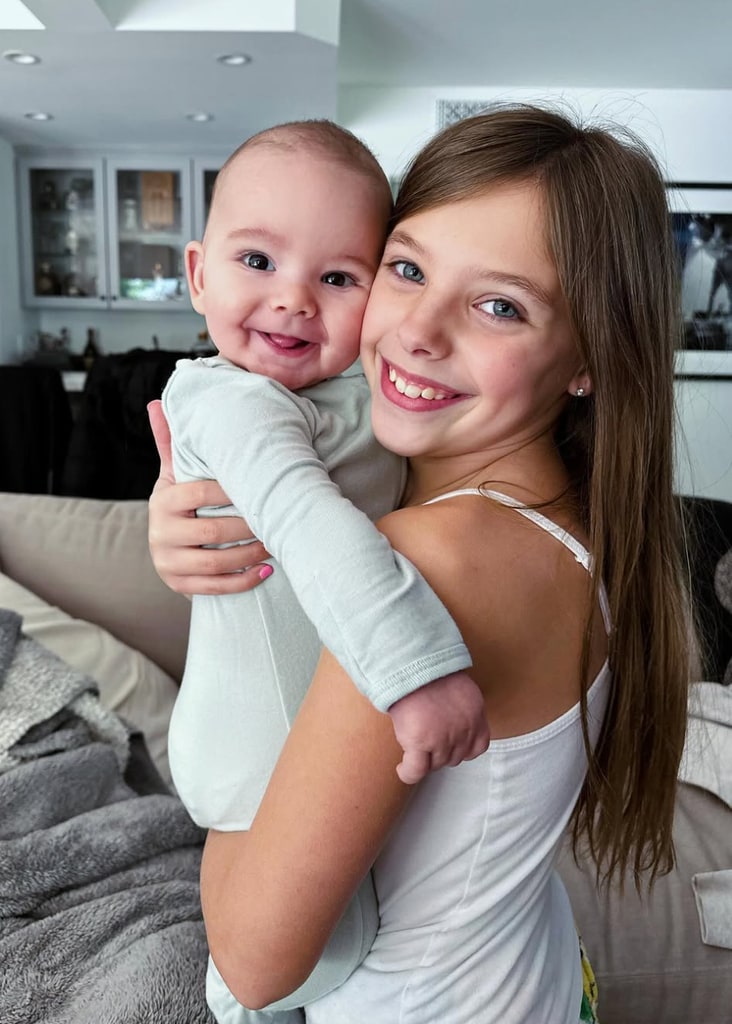 Brandon's children, who he calls "my loves"