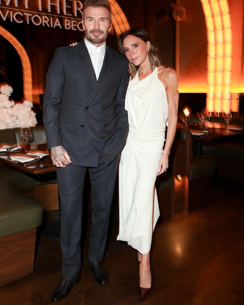 Her husband David Beckham stepped out in support