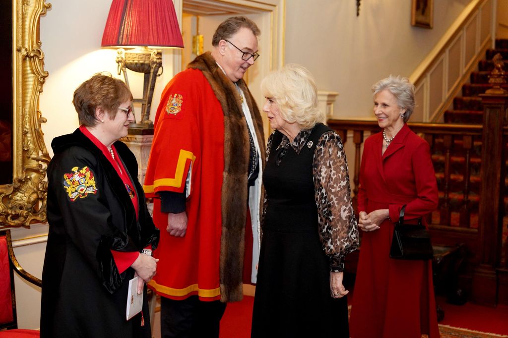 Queen Camilla and Duchess of Gloucester at Clarence House