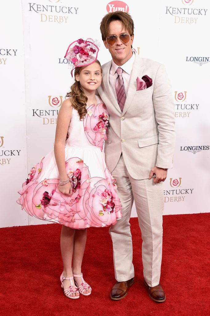 dannielynn and larry birkhead kentucky derby 2017