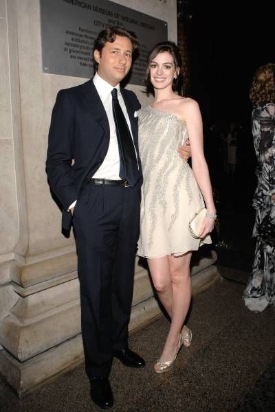 Anne Hathaway with her ex boyfriend Raffaello Follieri