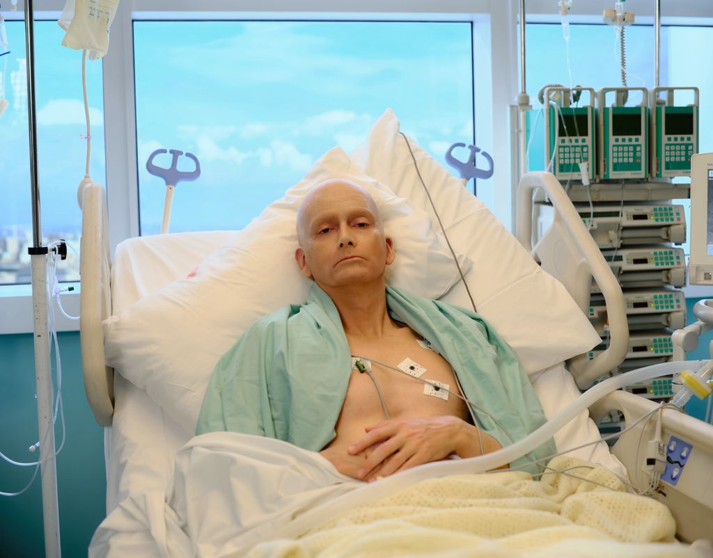 David Tennant as Litvinenko
