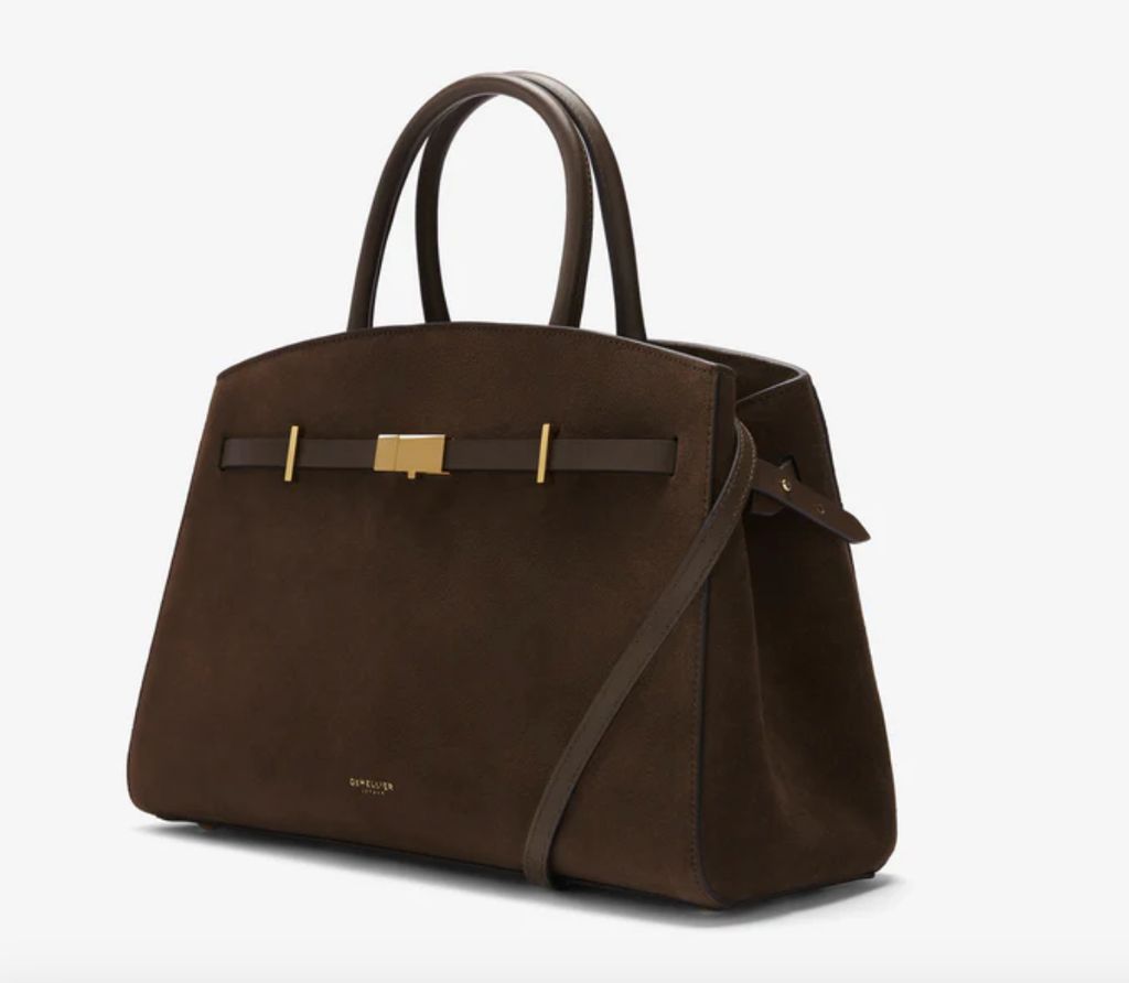 DeMellier brown midi hudson bag