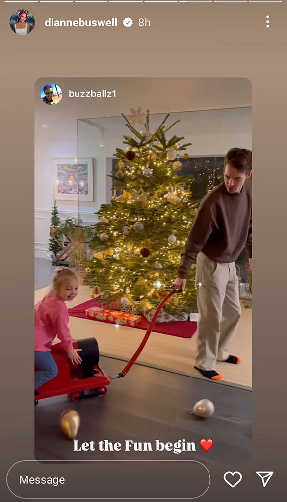 christmas tree inside home 