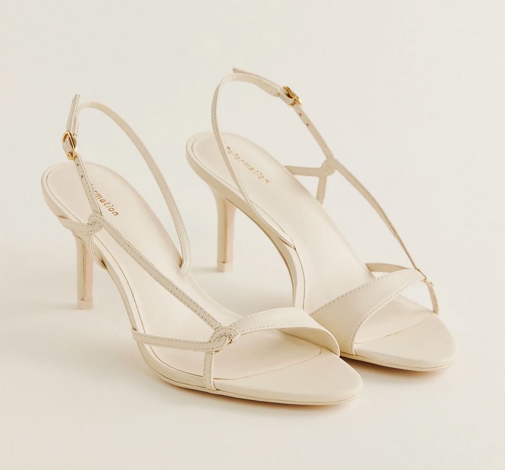 Reformation Nino Slingback Heeled Sandals