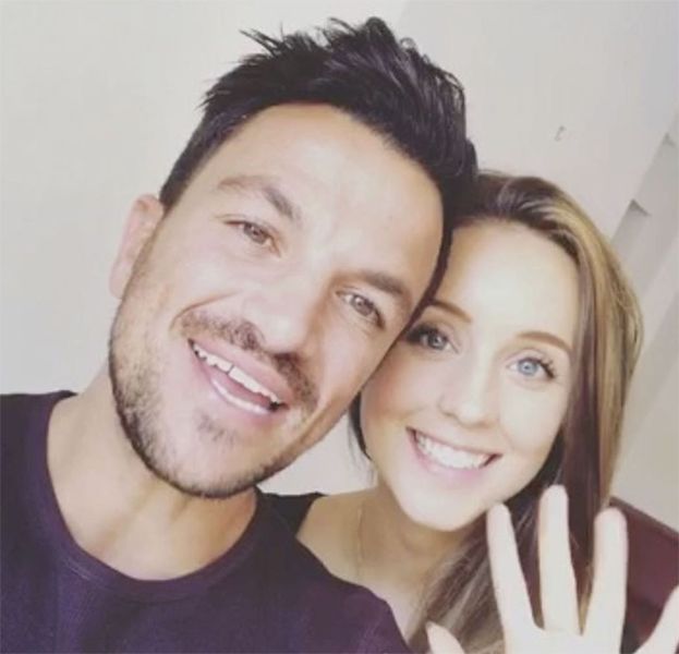 peter andre wife emily celebrate five years