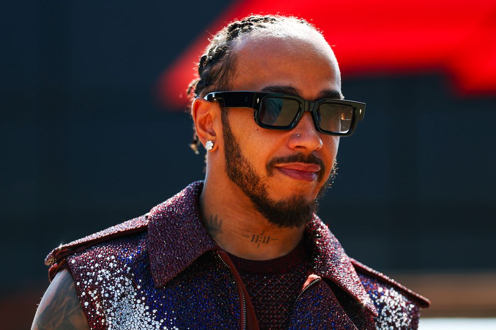 Lewis Hamilton au Grand Prix britannique du Silverstone Circuit, Angleterre en juillet 2025