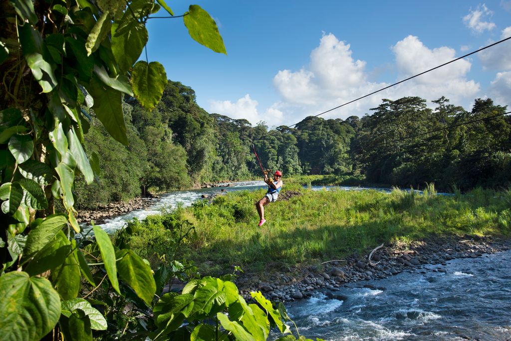 Costa Rica, Zip Line, Sarapiqui River,