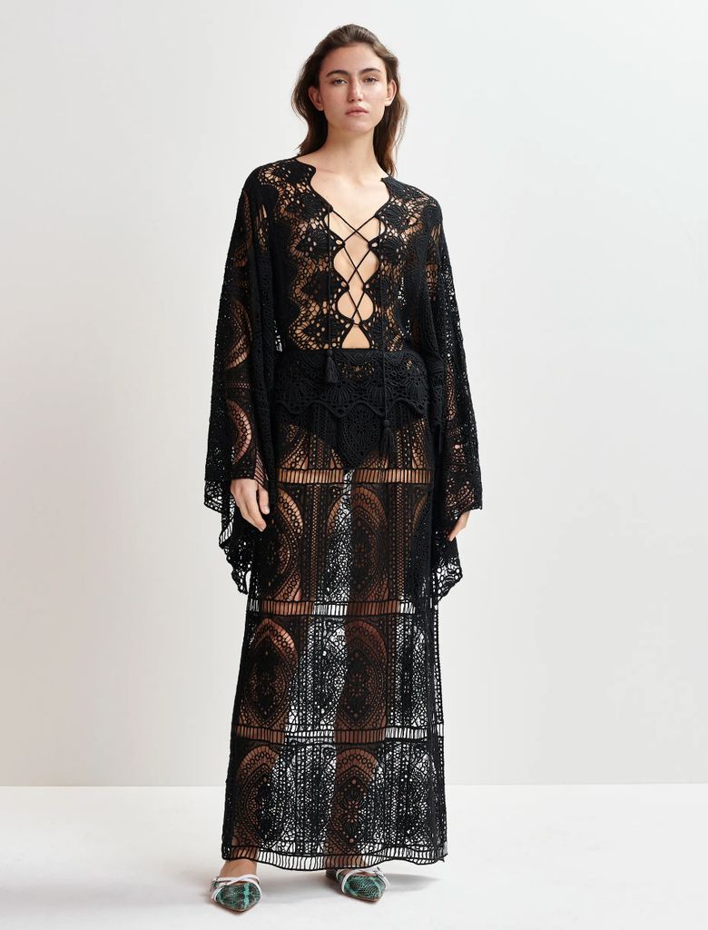 Essentiel Antwerp Crochet Dress