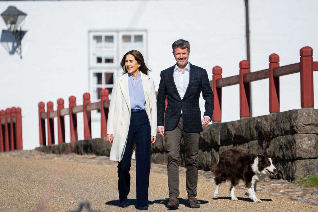 Mary and Frederik's pet pooches are a moving essential