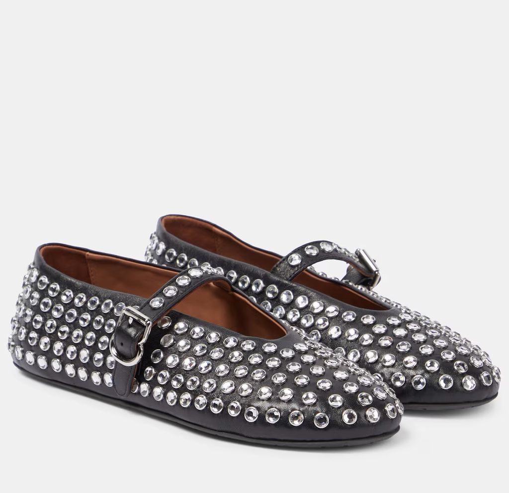 Alaia ballet flats