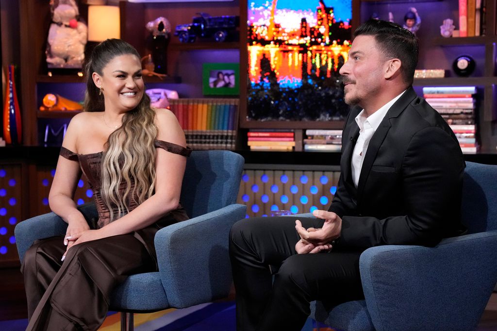 Brittany Cartwright and Jax Taylor on Watch What Happens Live With Andy Cohen