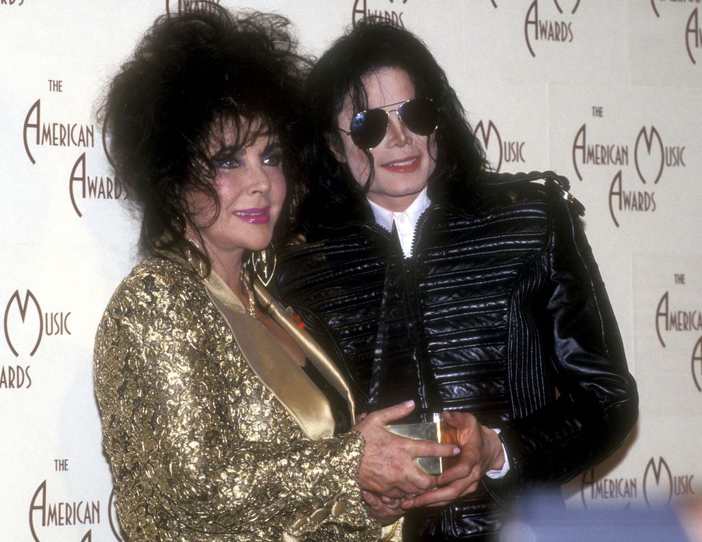 1993 file photo of Elizabeth Taylor and Michael Jackson