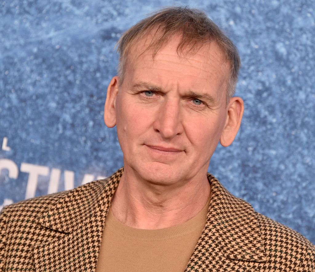 Christopher Eccleston attends the Los Angeles premiere of Warner Bros.' "True Detective: Night Country" at Paramount Theatre on January 09, 2024 in Los Angeles, California