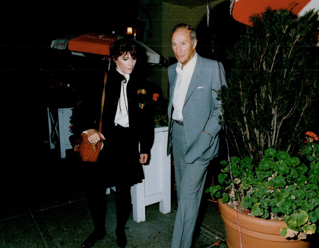 Dinning companions. Former prime minister Pierre Trudeau renewed aquaintances with actress-director Margot Kidder last night. The pair left a Bay st. restaurant without attending a Toronto film festival party. (Photo by Erin Combs/Toronto Star via Getty Images)