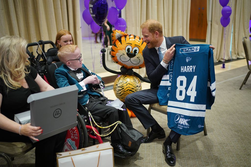 Prince Harry with Blake at WellChild Awards