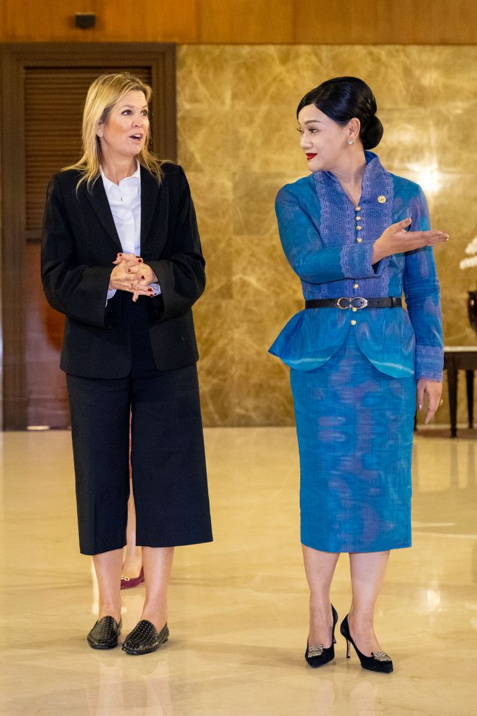 Queen Maxima is in Indonesia this week